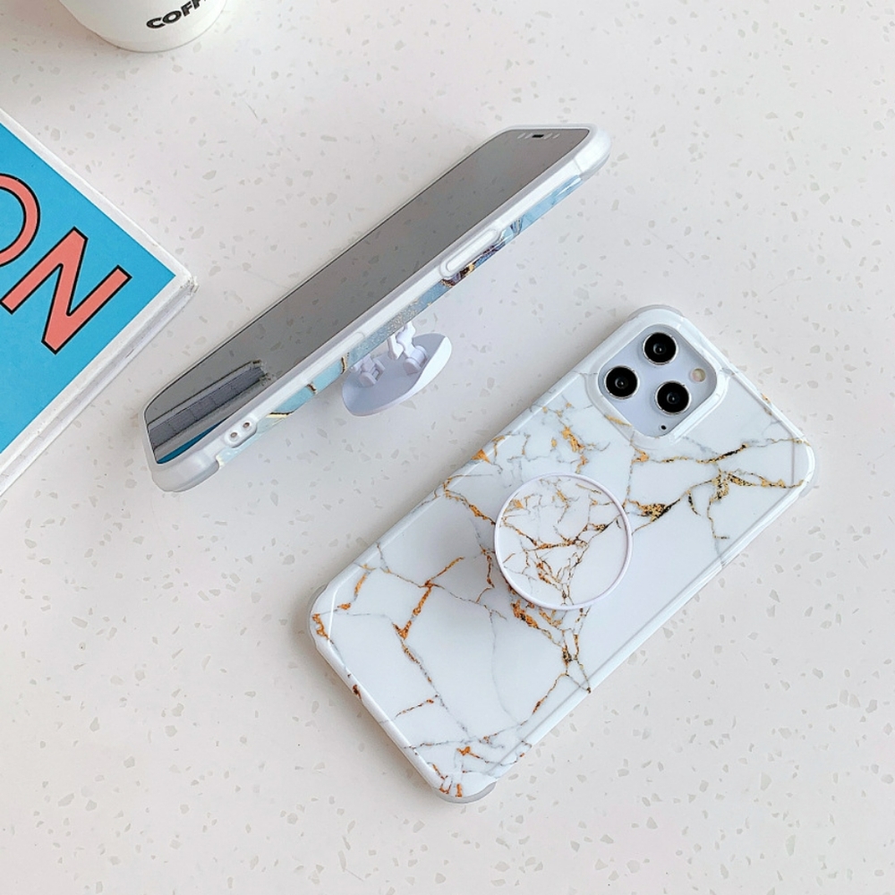 iPhone 12 Case iPhone 12 Pro Case iPhone 12 Pro Max Case Marble & Holder - Picture 2 of 7